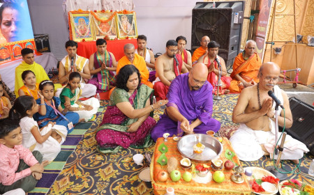 दत्तनगर बाल मित्र मंडळाच्या सामूहिक अथर्वशीर्ष पठणाने दुमदुमले दत्तनगर